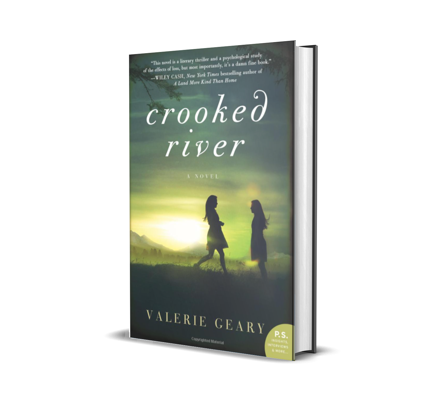 CROOKED RIVER Signed Hardcover Valerie Geary